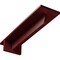 Ekena Millwork Heaton Hidden Support Steel Bracket w/ 8" Support Depth, Hammered Bright Red 3"W x 12"D x 2"H BKTM03X12X02HEHRE - alternate 1